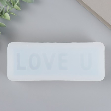 Mold Silicon "I love you" 3.5x5.4x14 cm-3