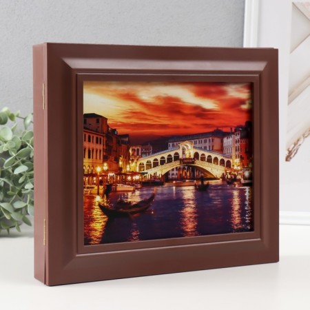 Key closed "bridge" 26.5x31.5 cm nut-1