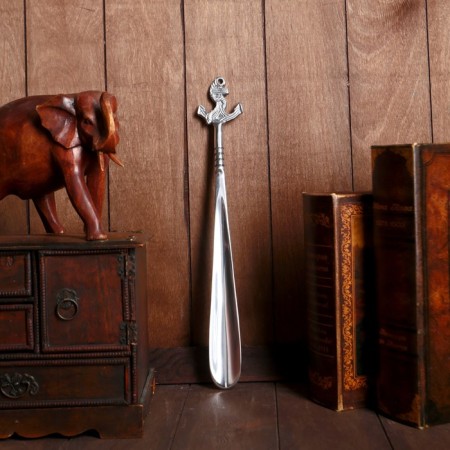 Spoon for shoes "Anchor" aluminum 38x5.5x1 cm