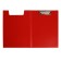 Folder-planet with A4 clamp, 1.2 mm, calligrata, plastic, red (clipboard with a lid)
