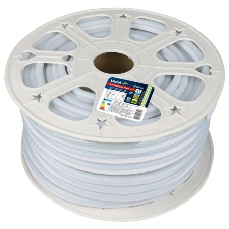 Flexible Neon Uniel, IP67, 50 m, 120LED/m, 8W/m, 2835, 220 V, Green glow glow