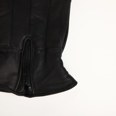Gloves male, dimensionless, with insulation, black color-2
