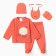 Kit for children 5 items, orange color, height 56-62 cm