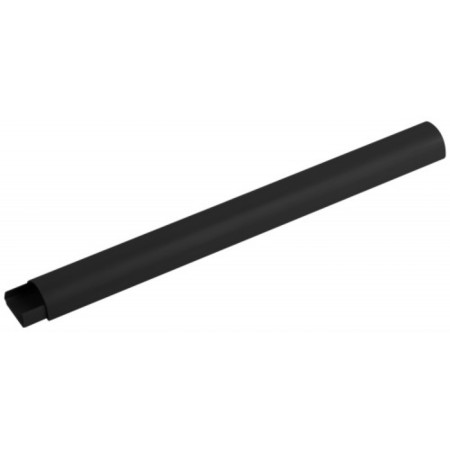 Cable-channel ERA KK-20-12-GR semicircular graphite 20x12 mm