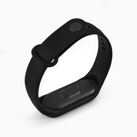 Watches electronic watches, silicone strap, black-2