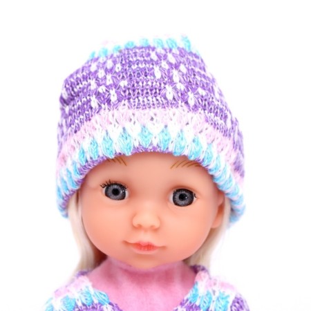 Classic Isabella doll in a fur coat with accessories, mix-2