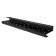 Holder for screwdrivers of various sizes, for 22 items, wall, black