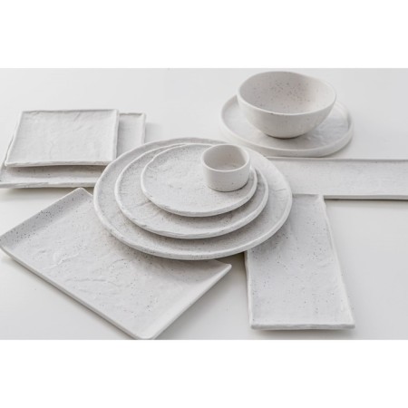 Porcelain dish for feeding Magistro Slate, 26.5 × 15 cm, white color-8