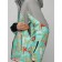Ski suit, size 48, turquoise color