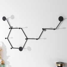 Decorative metal hooks 