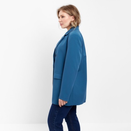 Women's jacket Minaku: classic color sea wave, river 48-1