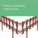 Decorative fence, 25 × 180 cm, 5 sections, plastic, terracotta, "classics"