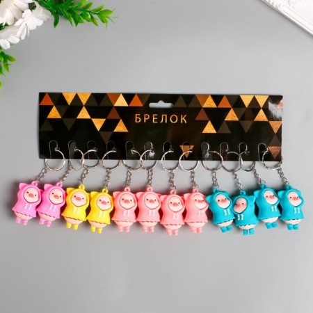 Trick Rubber "Pig in the raincoat" mix 4.3x2.5x3 cm-3