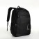Youth backpack with a zipper, 4 pockets, black color