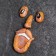 Suspended decor "Face wood with teeth" 26x10x3cm
