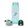 Water bottle, 550 ml, "movement - life", green
