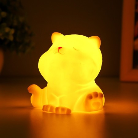 Night Cute kitten LED from MIXs 8x10.5x8.5 cm Risalux batteries-3