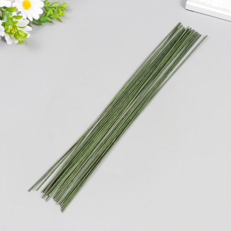 Wire for creativity "Green" (set of 20 pcs) 1.8 mm, 36 cm