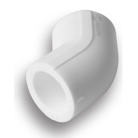 Aqualink square, polypropylene, d = 25 mm, 45 °
