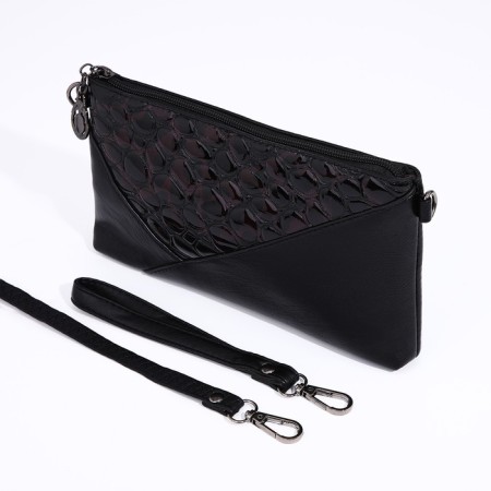 Lightning bag bag, black/purple color-5