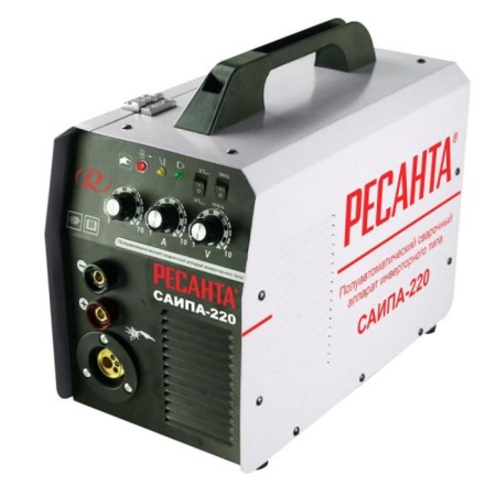 Inverter Suypa “Resanta” Saipa-220, p/a, 220 V, 220 A, arc 42 V, 0.6-1 mm Mm