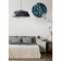 Wall clock, series: interior, "fish", smooth move, d-30 cm, aa