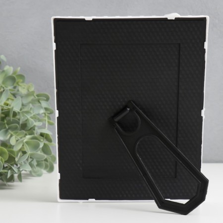 Photo frame plastic 10x15 cm "Romance" White 17x22 cm-3