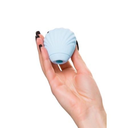 Vacuum-wave stimulator Qli by Flovetta Scall, 6 cm, silicone, blue color-6