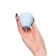 Vacuum-wave stimulator Qli by Flovetta Scall, 6 cm, silicone, blue color