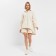 Women's costume (shirt, shorts) minku: overSize color Milk, size 42