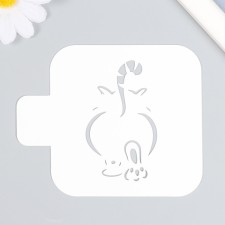 Plastic stencil for creativity 