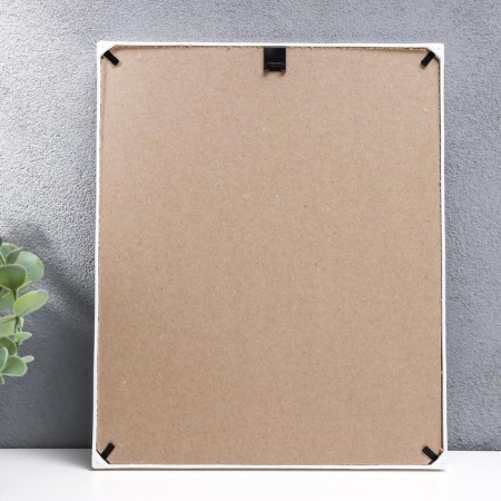 Photo frame plastic L-3 20x25 cm white (plastic screen)-3