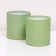 Set of round boxes 2B1, "green", without a cover, 10 x 10 x 10.5 cm