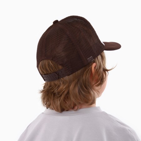 Baby cap for a boy Wild West, brown color, rr 52-54, 5-7 years old-13