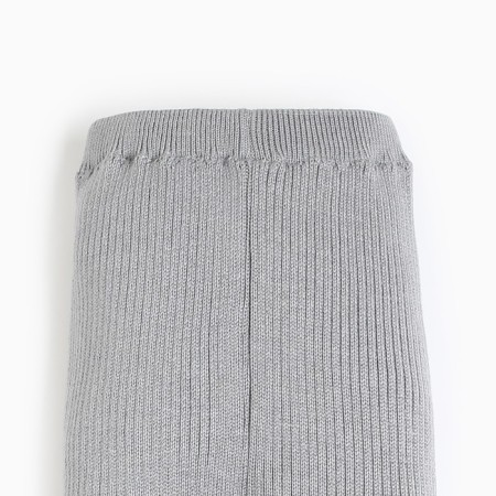 Legins knitted crumb I, height 68-74 cm, color gray color-1