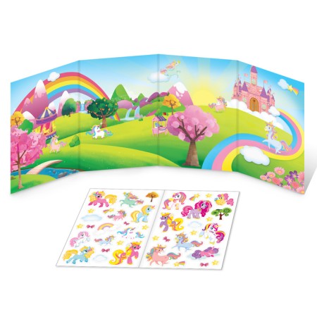 Stickers reusable set "for girls", 4 pcs.-4