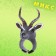 Game ring "Animal World" 3.5 × 4.5 × 2.5cm, 12 species, mix