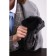 Female gloves, gray, dimensionless color