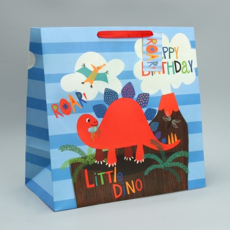 Gift package, packaging, “Happy Birthday!”, 38 x 38 x 21 cm-1