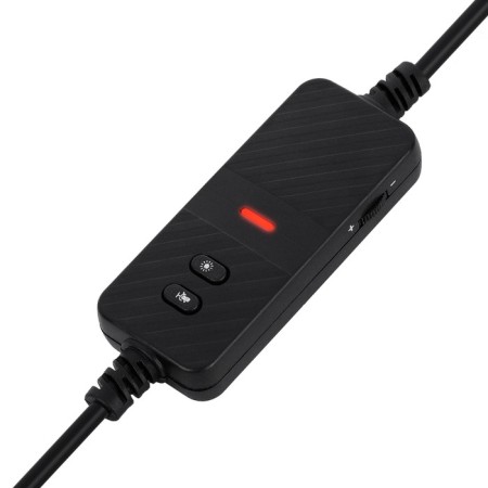 Marvo HG9068 headphones, game, full -size, microphone, USB, 2.1 m, RGB, black-6