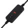 Marvo HG9068 headphones, game, full -size, microphone, USB, 2.1 m, RGB, black