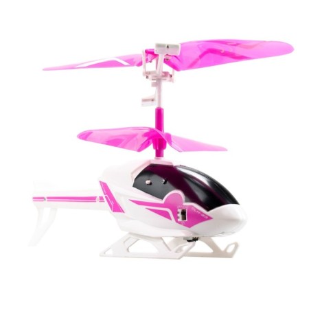 A helicopter on the Flybotic Air Panther radio control, two -channel, pink color-2