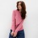 Women's longliva minku: Basic line color lilac color, size 48