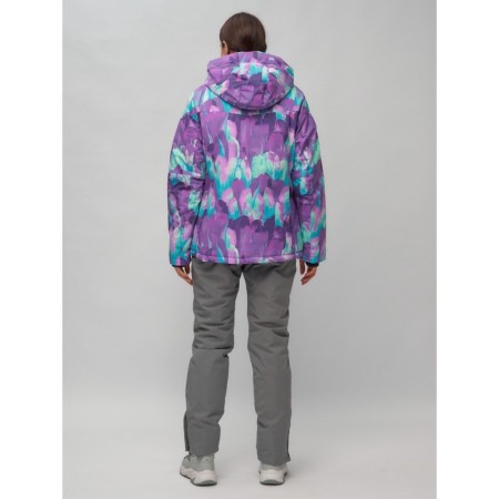 Ski suit, size 44, purple color-23