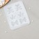 Mold "Princess Partys", silicone, 12 × 9.5 × 1 cm, cell 3.5 × 3 cm