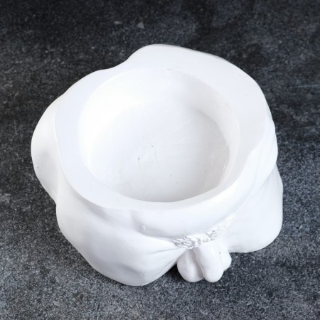 Kashpo - Officer "Favorite" White, 16x10x16cm-4