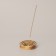 A solid cedar array stand, firing, 10 x2.5 cm