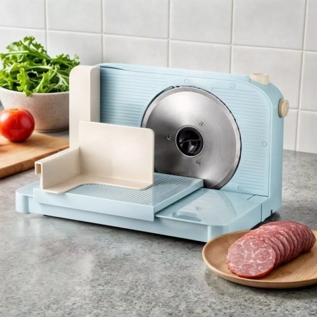 Slicer KitFort KT-6268, 150 watts, cut thickness up to 15 mm, blue-9