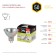 Hague era lamp, GU5.3, 50 W, 800LM, 3000 K