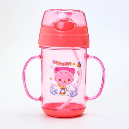 Children's player with silicone tube, 300 ml., With pens, Mix color-5